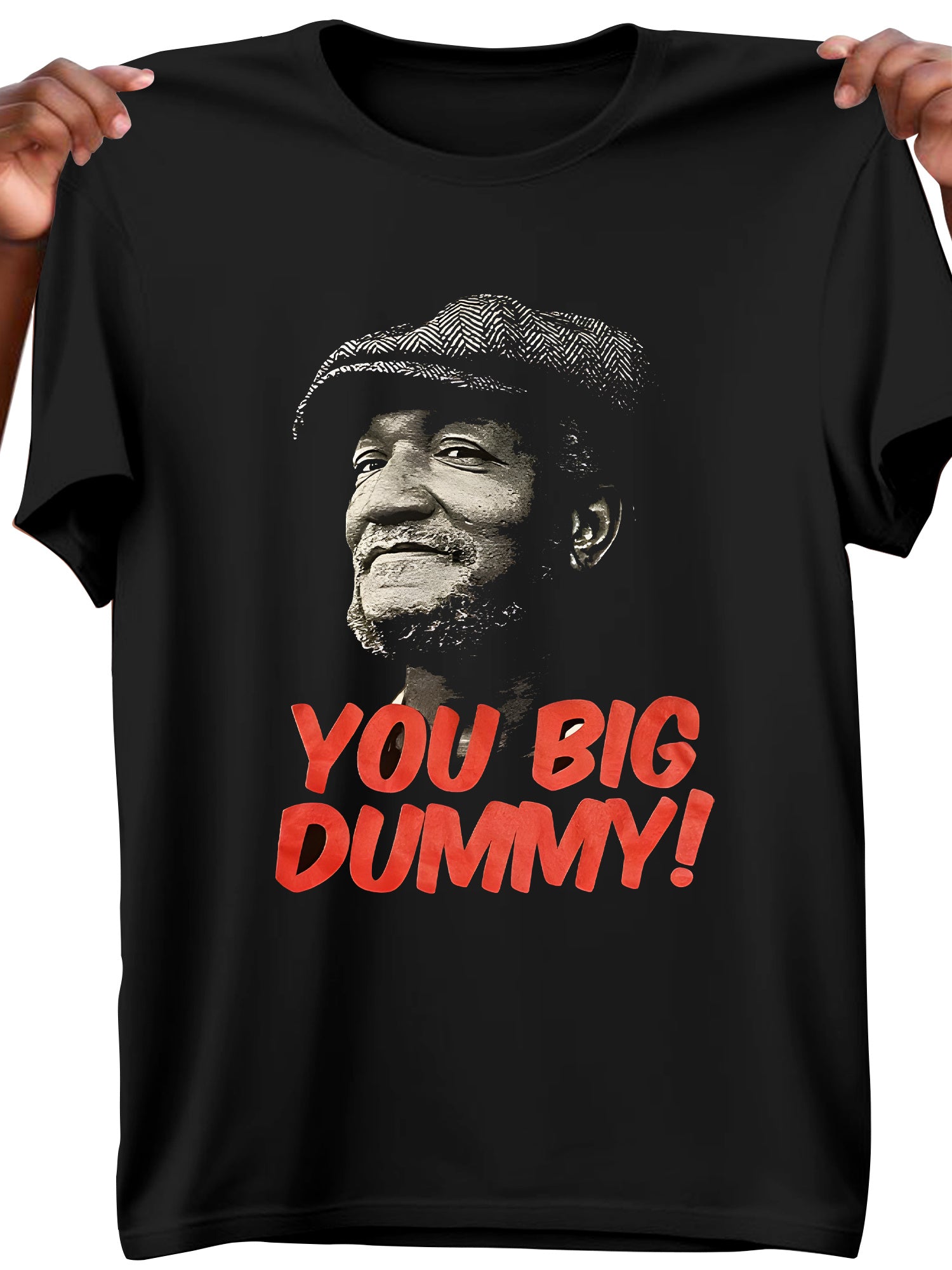 You Big Dummy Funny TV Humor Men'S T-Shirt Design Print Men'S T-Shirt, Summer Round Neck Short Sleeve T-Shirt, Soft Breathable Neck Cotton T-Shirt XXL, Plus Size