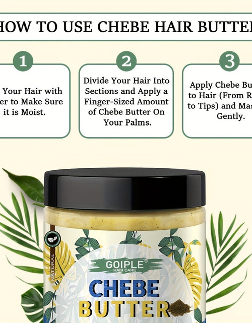 Load image into Gallery viewer, 8.8oz African Chebe Hair Butter, Long-Lasting Moisturization, Softens Hair, Naturally Chebe Powder Extract, Scalp Irritation, & Improves Hair Texture, scalp, hair care, Goiple