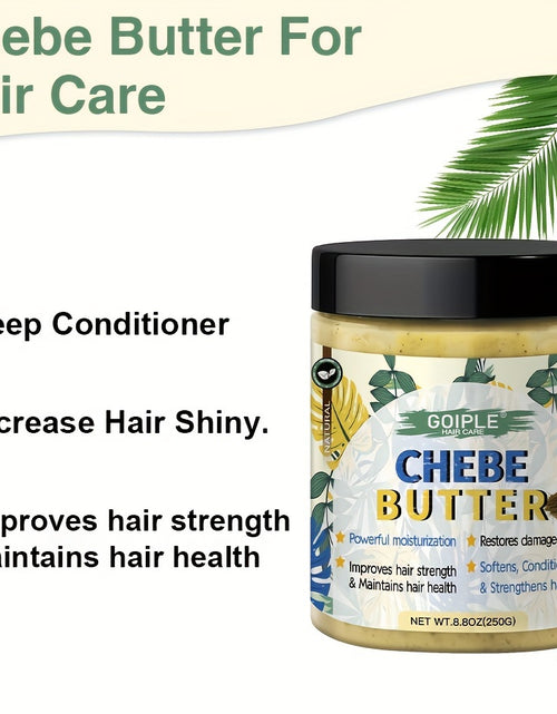 Load image into Gallery viewer, 8.8oz African Chebe Hair Butter, Long-Lasting Moisturization, Softens Hair, Naturally Chebe Powder Extract, Scalp Irritation, & Improves Hair Texture, scalp, hair care, Goiple