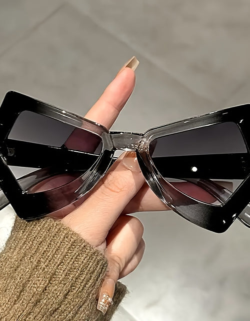 Load image into Gallery viewer, Stylish Irregular Cat Eye Butterfly Glasses Colorful Novelty Eyeglasses