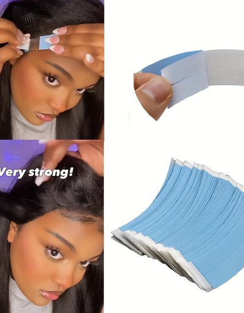 Load image into Gallery viewer, 36 Pieces Waterproof Double Side Adhesive Tape Lace Front Wig Tape Lace Wig Tape for Hair Extension Lace Front Support Toupee Wigs