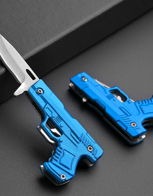Load image into Gallery viewer, 1pc Stainless Steel Outdoor Camping Pocket Knife, Fruit Knife, Knife Tools, Outdoor Camping Pocket Knife, Express Knife, Men'S Gift