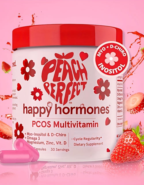 Load image into Gallery viewer, 2025 - Epinephrine Amine Multivitamin Capsules 30 Capsules/Bottle Strawberry Inositol Capsules, Female Hormone Capsules, Enriched With D-Chiral Inositol 40:1, Blended Omega 3, Vitamin D Magnesium Zinc - 30 Capsules/Bottle