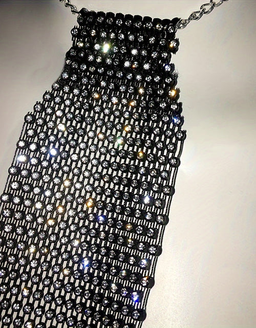 Load image into Gallery viewer, Elegant Sparkling Rhinestone Necktie - Sequin Tie Spice Up Your Outfit