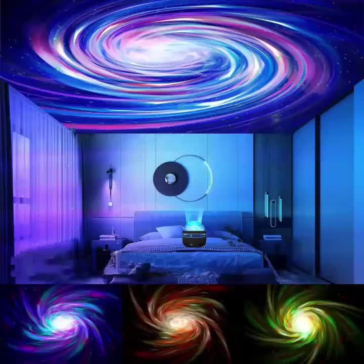 Starry Sky Projector, LED Star Projector Night Light with Remote, Galaxy Star Projector with 7 Lighting Effects