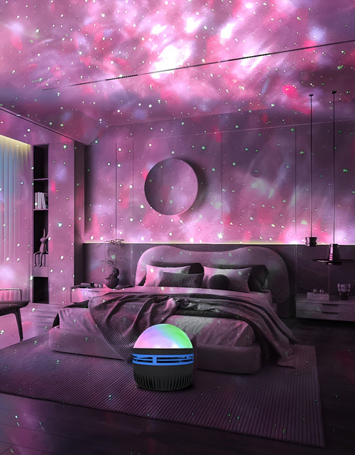 Load image into Gallery viewer, Starry Sky Projector, LED Star Projector Night Light with Remote, Galaxy Star Projector with 7 Lighting Effects