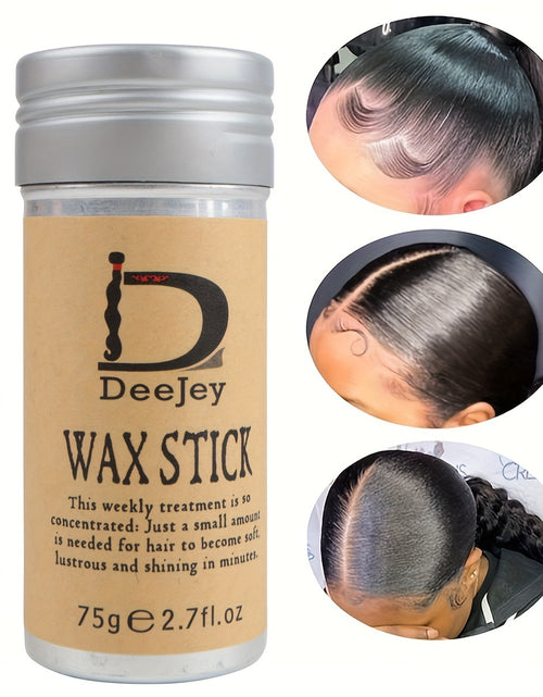Load image into Gallery viewer, 1pc Hair Wax Stick Styling Wax for Smooth Wigs Slick Stick for Hair Non-greasy Styling Hair Pomade Stick for Flyaway Edge & Frizz Hair