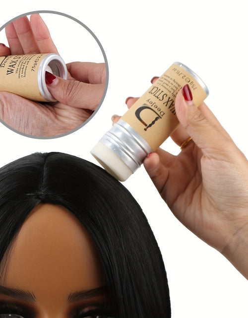 Load image into Gallery viewer, 1pc Hair Wax Stick Styling Wax for Smooth Wigs Slick Stick for Hair Non-greasy Styling Hair Pomade Stick for Flyaway Edge & Frizz Hair