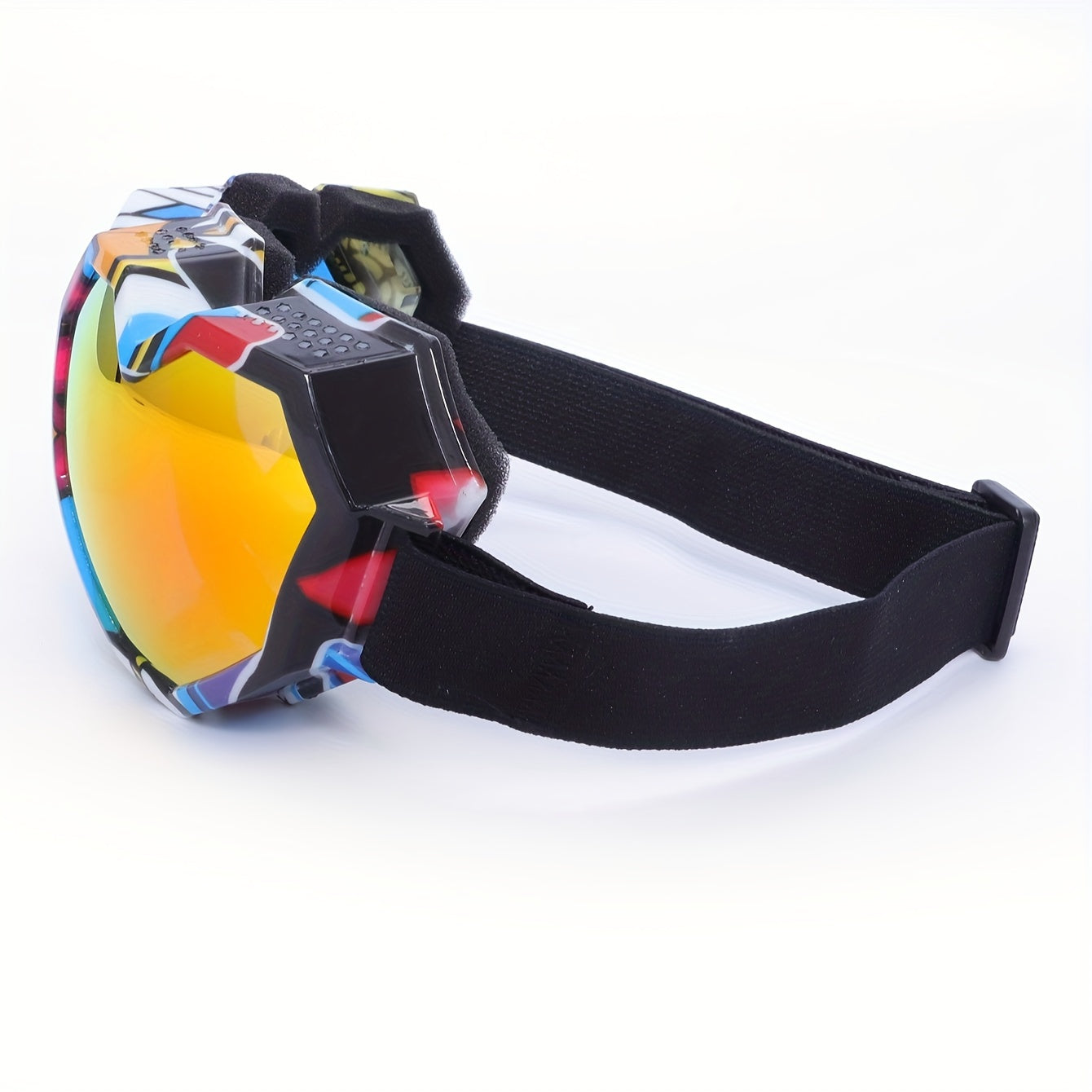 New Trendy Oversized Flower Love Outdoor Sports Fashion Glasses Winter Travel Sports Glasses