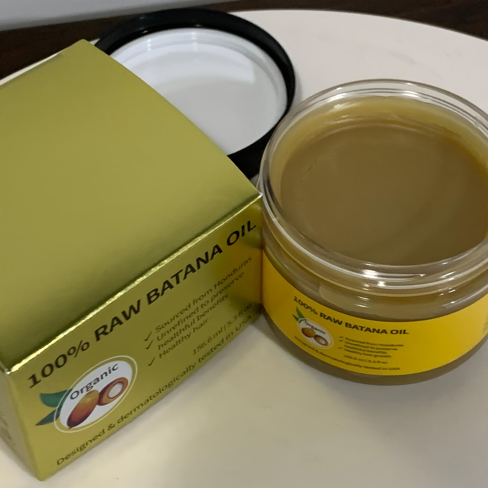 156.6ml/5.3 fl oz Batana Oil For Scalp And Hair Care, Palm Oil Enriched, Plant Extracts, Scalp And Hair Care Product