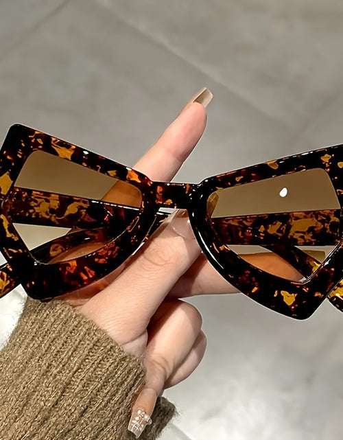 Load image into Gallery viewer, Stylish Irregular Cat Eye Butterfly Glasses Colorful Novelty Eyeglasses