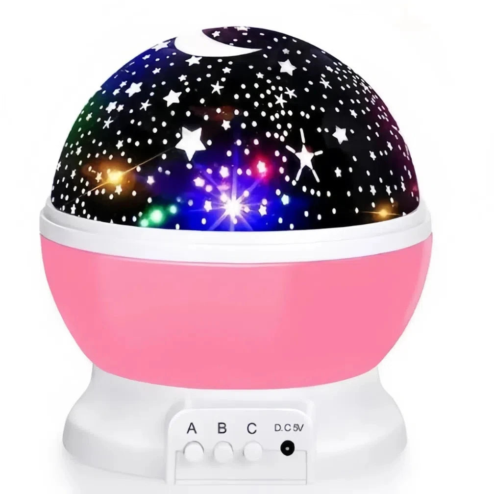 Star Projector Night Light Lamp Fun Gifts for Girls and Boys Rotating Star Sky Moon LED Lights Projector for Kids Bedroom Decor