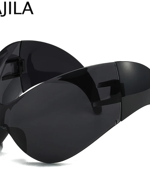 Load image into Gallery viewer, Oversized Y2K Punk One-piece Sunglasses Women/ Men 2025  Sports Sun Glasses For Lady Windproof Goggle UV400