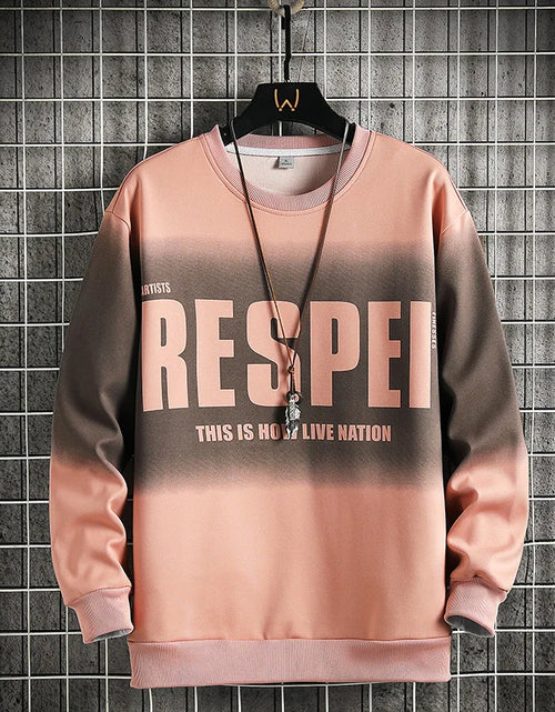 Load image into Gallery viewer, Autumn Spring Hoodies Sweatshirt For Men's Print Hip Hop Punk Pullover Streetwear Casual Fashion Clothes OverSize 5XL
