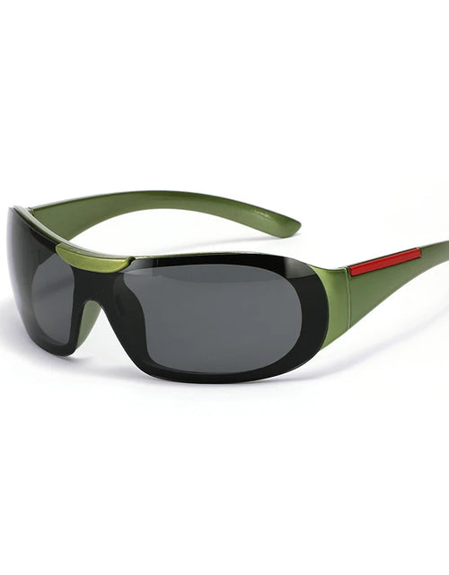 Load image into Gallery viewer, Vintage Large Frame Sunglasses for Women Fashion One Piece Y2K Sun Glasses Female Trending Shades UV400