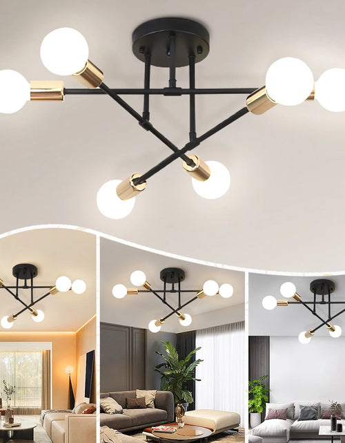 Load image into Gallery viewer, High-end Ceiling Chandelier LED Lights Home Decoration Interior Hanging Kitchen, Dining. or Living Room  Pendant Lamps