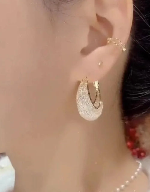 Load image into Gallery viewer, New Fashion Trend Unique Design Elegant Exquisite Luxury Mesh Zircon Earrings for Women