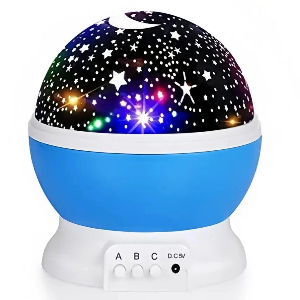 Star Projector Night Light Lamp Fun Gifts for Girls and Boys Rotating Star Sky Moon LED Lights Projector for Kids Bedroom Decor