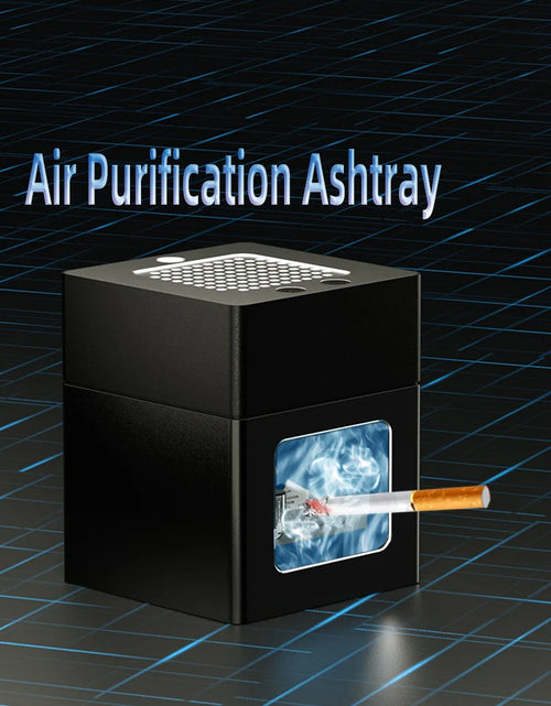 Load image into Gallery viewer, Ashtray Air Purifier USB Charging Anti Second-hand Smoke Desktop Ashtray Remove Odor Home Air Purifiers