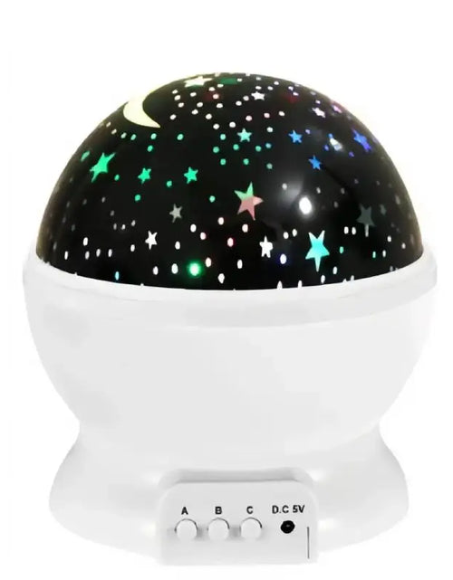 Load image into Gallery viewer, Star Projector Night Light Lamp Fun Gifts for Girls and Boys Rotating Star Sky Moon LED Lights Projector for Kids Bedroom Decor