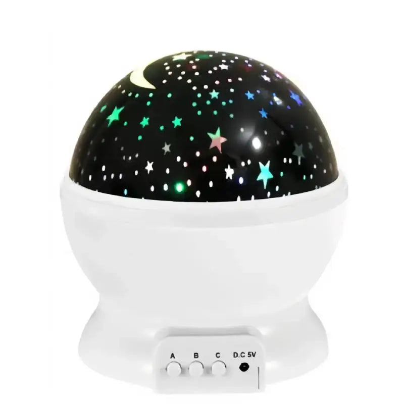Star Projector Night Light Lamp Fun Gifts for Girls and Boys Rotating Star Sky Moon LED Lights Projector for Kids Bedroom Decor