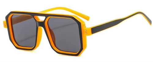 Load image into Gallery viewer, Fashion Sunglasses Unisex Candy Color Sun Glasses  Anti-UV Spectacles Square Eyeglasses Double Beam