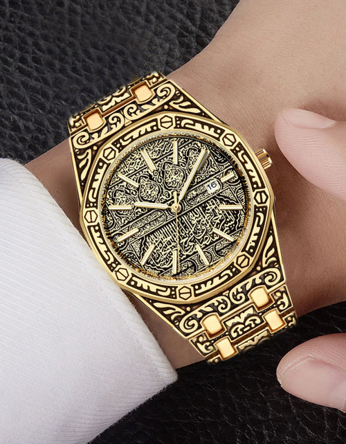 Load image into Gallery viewer, New Hot Watches Fashion Men Stainless Steel Watch Luxury Calendar Quartz Wristwatch Business Watches Man Clock