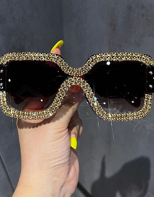 Load image into Gallery viewer, Oversized Sunglasses Big Frame Punk Sun Glasses