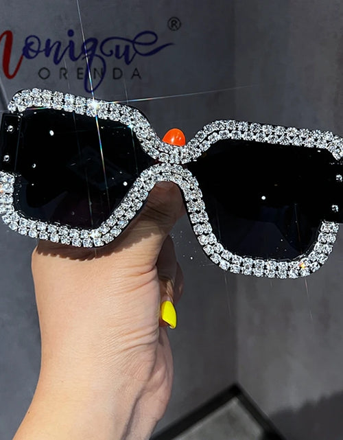 Load image into Gallery viewer, Oversized Sunglasses Big Frame Punk Sun Glasses