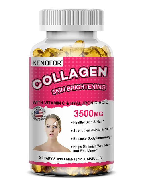 Load image into Gallery viewer, Vital Vitamins Collagen - Biotin, Hyaluronic Acid, Vitamin C - Collagen for Women - Anti-Aging Hair, Skin, Nails Beauty Complex