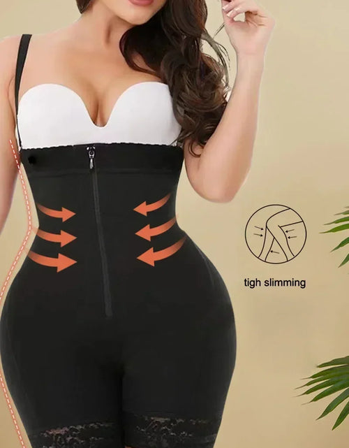 Load image into Gallery viewer, Full Body Shaper Lift Up Butt Lifter Bodysuits Tummy Control Panties Waist Trainer Thigh Slimmer