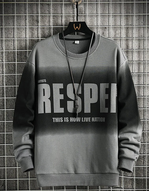 Load image into Gallery viewer, Autumn Spring Hoodies Sweatshirt For Men's Print Hip Hop Punk Pullover Streetwear Casual Fashion Clothes OverSize 5XL