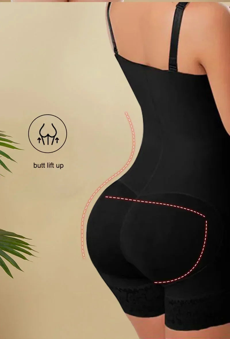 Full Body Shaper Lift Up Butt Lifter Bodysuits Tummy Control Panties Waist Trainer Thigh Slimmer