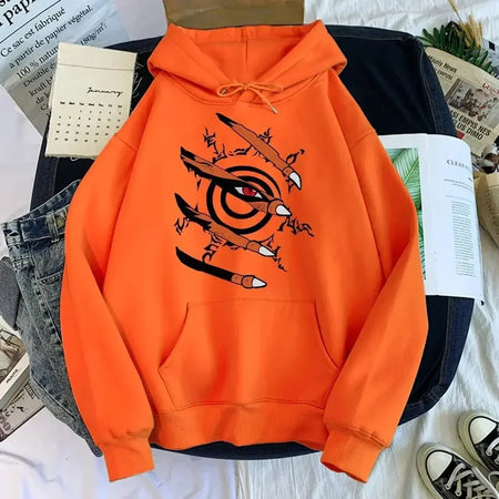 Anime and manga printed hoodies for men hooded pullovers for spring comfortable sportswear hoodie
