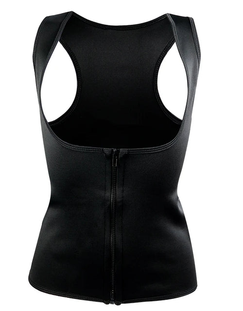 Load image into Gallery viewer, Plus Size Women's Neoprene Sauna Sweat Waist Trainer Corset Tank Top Vest Sport Workout Slimming Shaper S-6XL Fitness Clothing