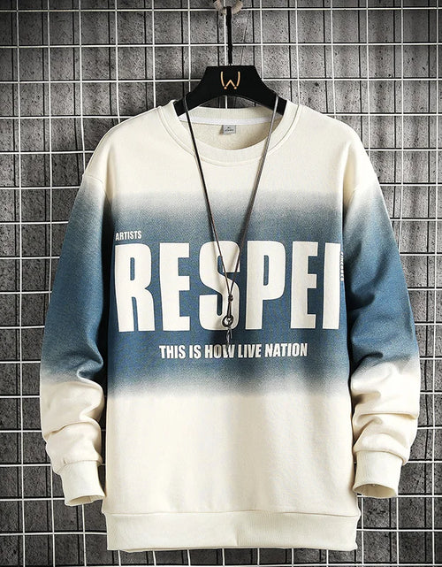 Load image into Gallery viewer, Autumn Spring Hoodies Sweatshirt For Men's Print Hip Hop Punk Pullover Streetwear Casual Fashion Clothes OverSize 5XL