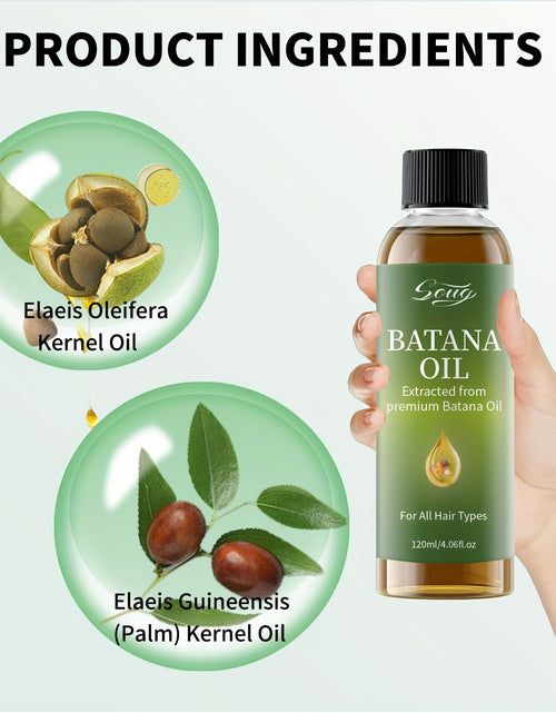 Load image into Gallery viewer, 2pcs Hair Oil for Thicker Hair 2pcs Batana Hair Oil. Contains Batana Oil And Palm Kernel Oil. Provides All-around Care For Hair. Makes Hair Look Thicker And Healthier 120ml/4.06fl.oz*2