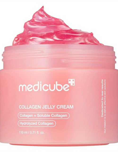 Load image into Gallery viewer, Medicube Collagen Jelly Cream - Hydrating & Firming Face Moisturizer with Niacinamide & Hydrolyzed Collagen, 24-Hour Glow & Lift, Plant-Based Squalane, Unscented, All Skin Types, 3.7 fl oz, Beauty Essentials | Hydrating Moist