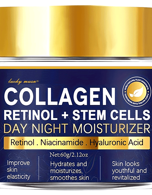 Load image into Gallery viewer, Collagen Retinol Niacinamide Day and Night Moisturizer