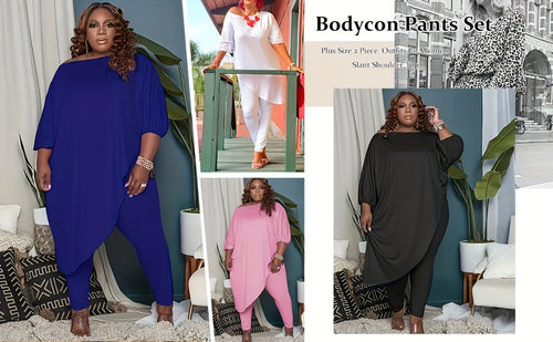 Load image into Gallery viewer, 1pc Plus Size Women's Clothing - Soft, Elastic, Skin-Friendly, Breathable, Simple yet Elegant, Versatile for Leisure, Shopping, Sports, Exercise, Fitness, and More