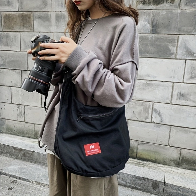Large Capacity American Retro Nylon Multi-Functional Vest Bag - Sleeveless Workwear Convertible Backpack Vest - Outdoor Functional Two-In-One Tote Crossbody Coat Shopping Bag