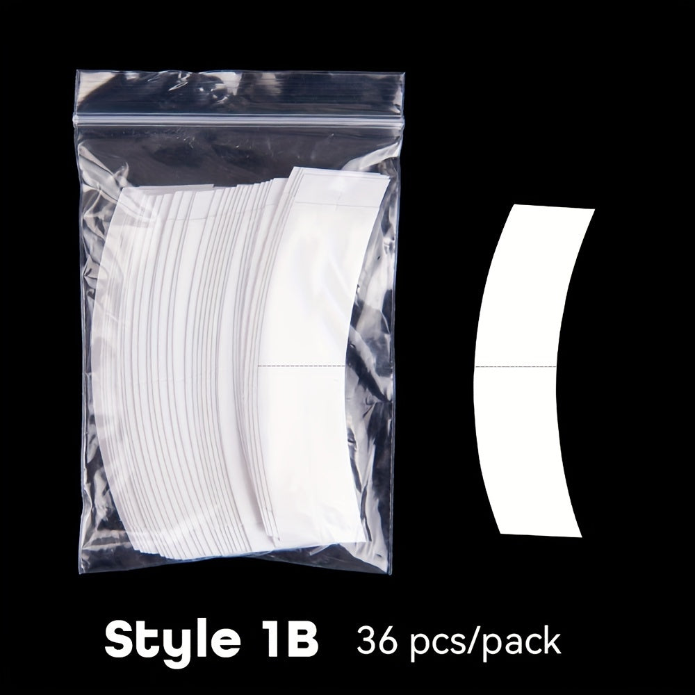 36 Pieces Waterproof Double Side Adhesive Tape Lace Front Wig Tape Lace Wig Tape for Hair Extension Lace Front Support Toupee Wigs