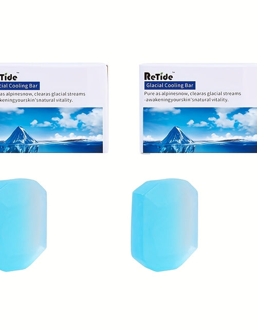 Load image into Gallery viewer, Summer Refresh Ice Skin Soap & Hydration Bar Soap With Coconut Oil, 3.35 Oz Per Box Natural Vegan Cleanser For Oily Skin, Hypoallergenic & Cruelty-Free Body Care Essential
