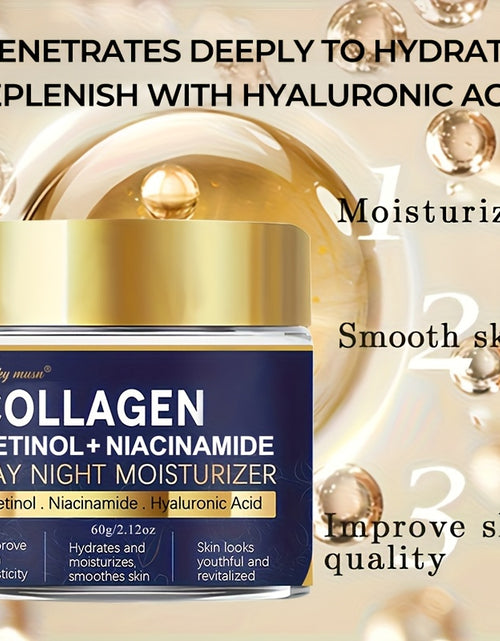 Load image into Gallery viewer, Collagen Retinol Niacinamide Day and Night Moisturizer
