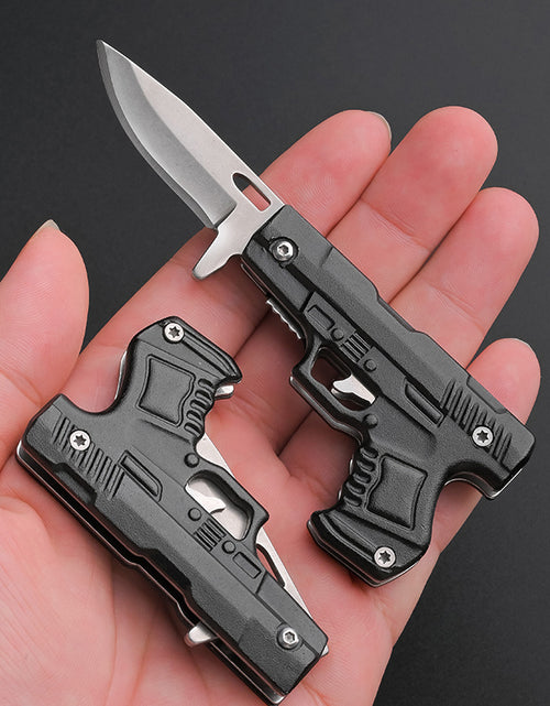 Load image into Gallery viewer, 1pc Stainless Steel Outdoor Camping Pocket Knife, Fruit Knife, Knife Tools, Outdoor Camping Pocket Knife, Express Knife, Men'S Gift