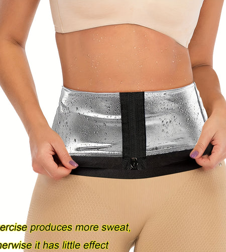 Women's Waist Trainer Shaper Sauna Sweat Belt Waist Trimmer