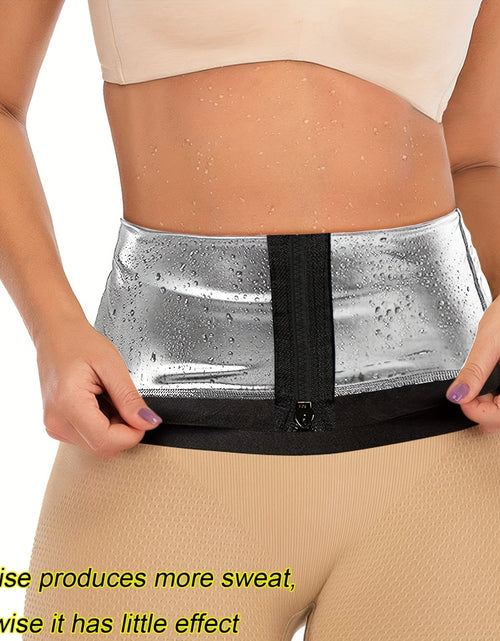 Load image into Gallery viewer, Women&#39;s Waist Trainer Shaper Sauna Sweat Belt Waist Trimmer
