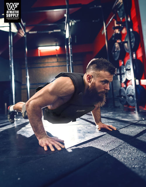 Load image into Gallery viewer, 40 LB Adjustable Weighted Vest for Strength Training, Workout and Running, Body Weight Vest for Men and Women, Weighted Jacket, Removable Weight Included, Regular Length
