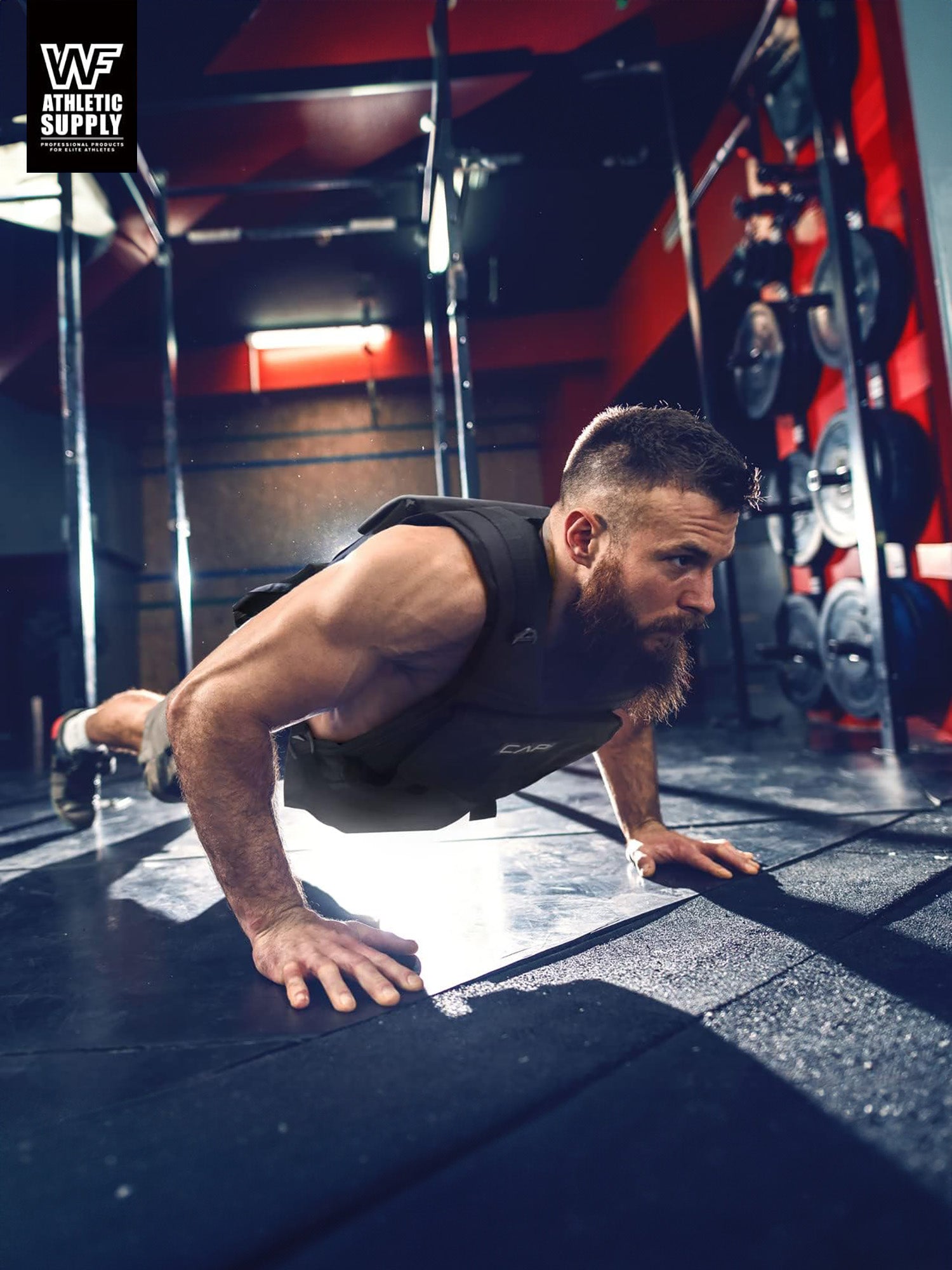 40 LB Adjustable Weighted Vest for Strength Training, Workout and Running, Body Weight Vest for Men and Women, Weighted Jacket, Removable Weight Included, Regular Length