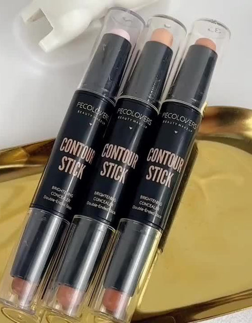 Load image into Gallery viewer, 3pcs/SET Dual-Ended Matte Contour Stick And Concealer Waterproof And Sweat-Resistant Enhanced Brightening And Coverage for All Skin Types
